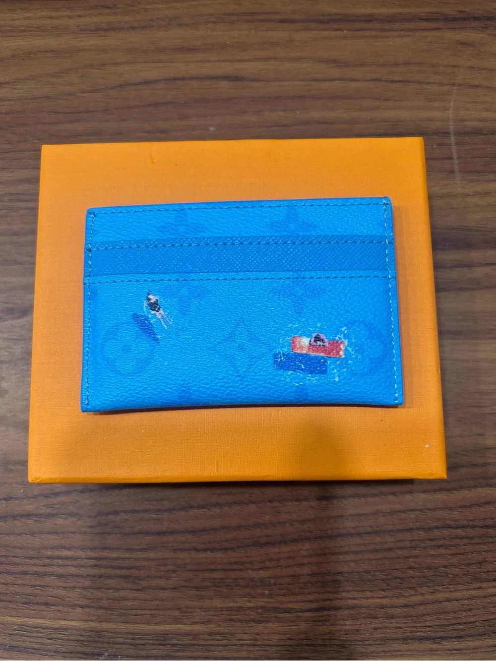 Louis Vuitton Blue Lagoon Card Holder